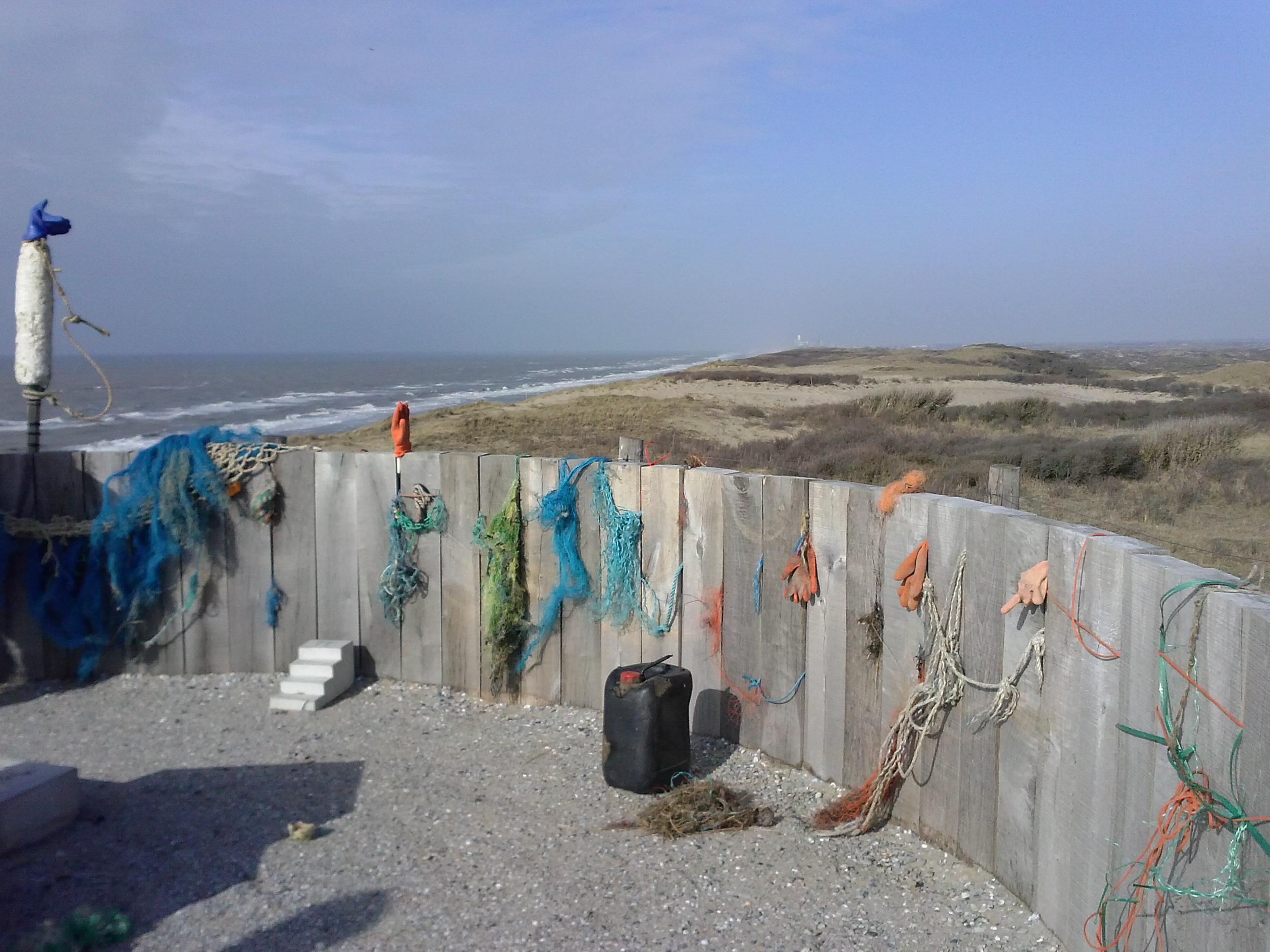 Uitkijkpunt Noordvoort op de zeereep.