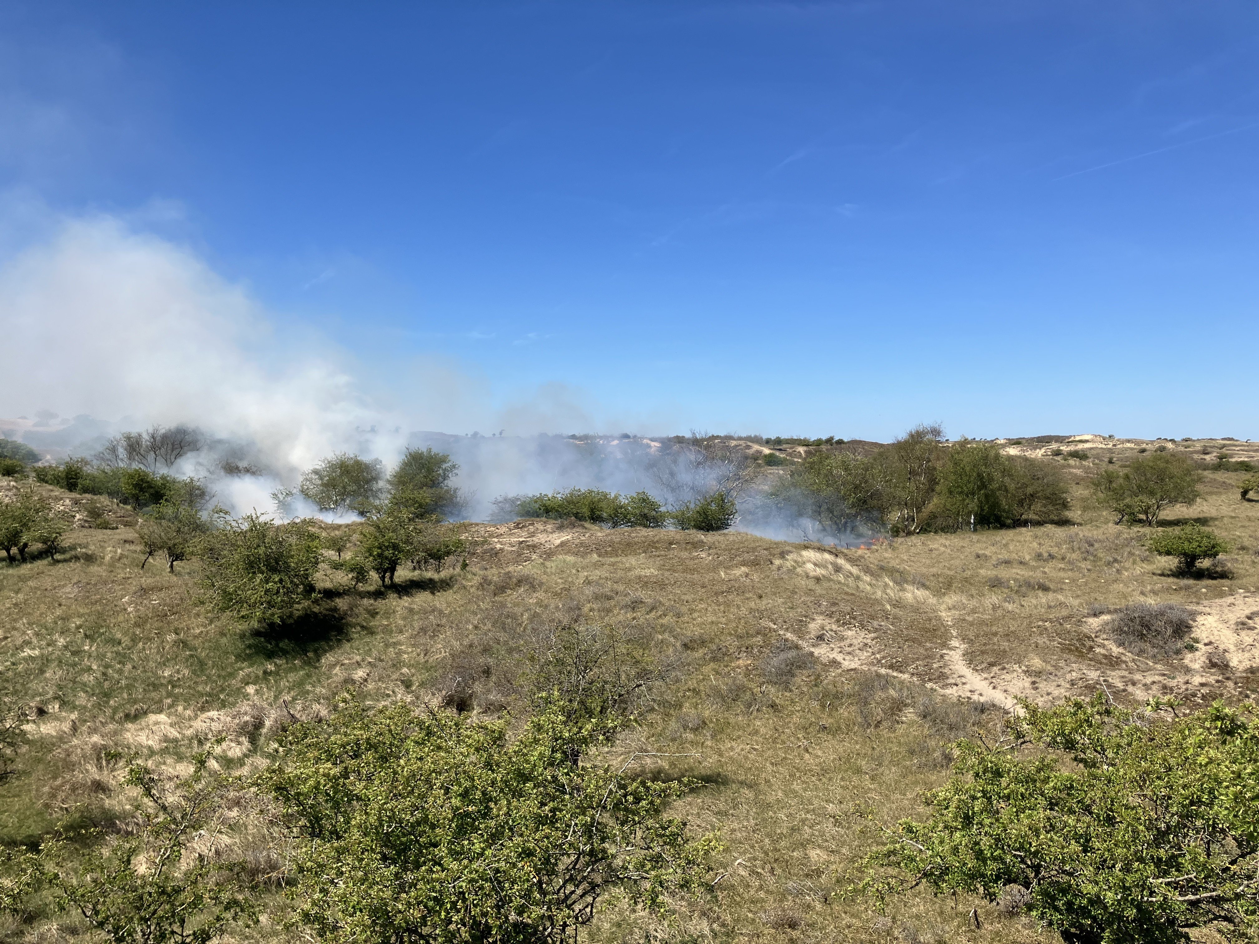 Brand in de AWD snel onder controle